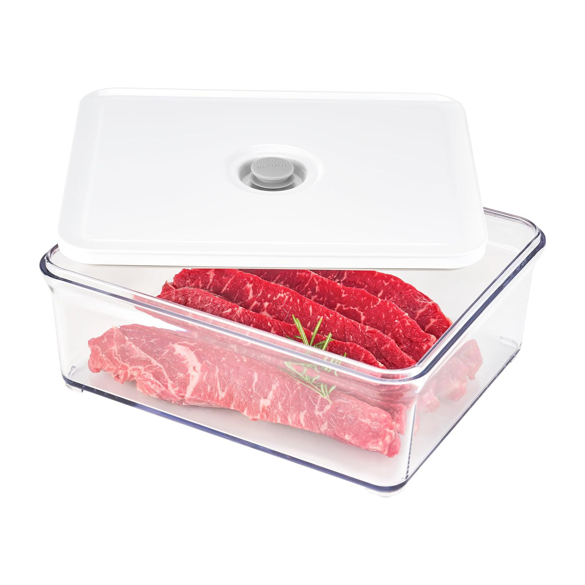 VAKUEN 4-Piece One-Click Food Container Set