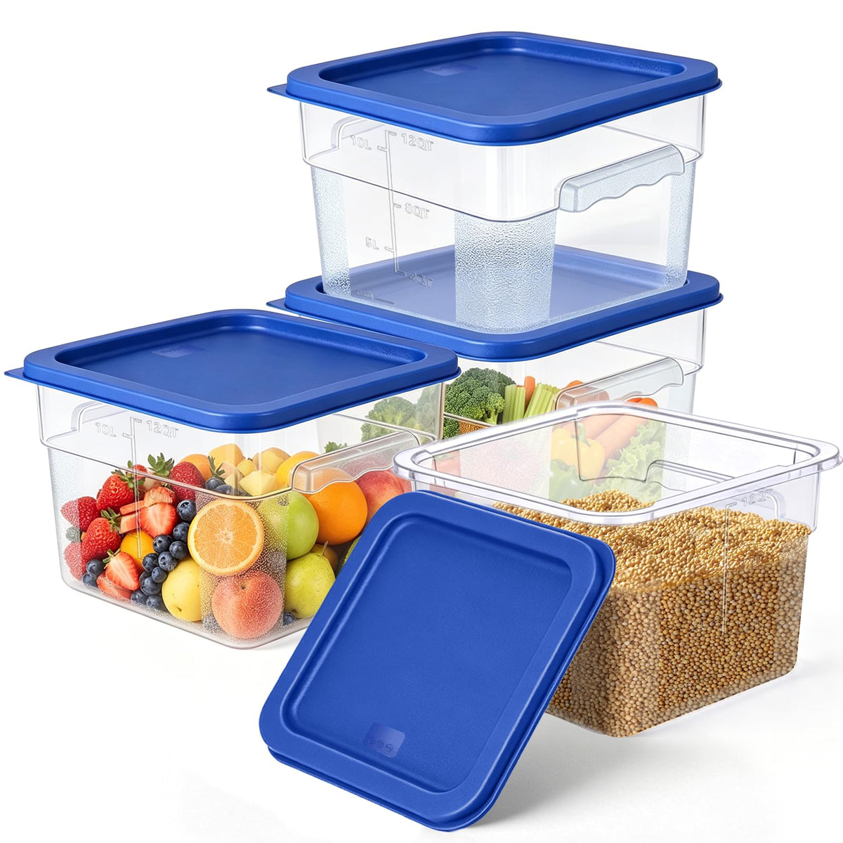 FIRMDKWEED Polycarbonate Food Container Set