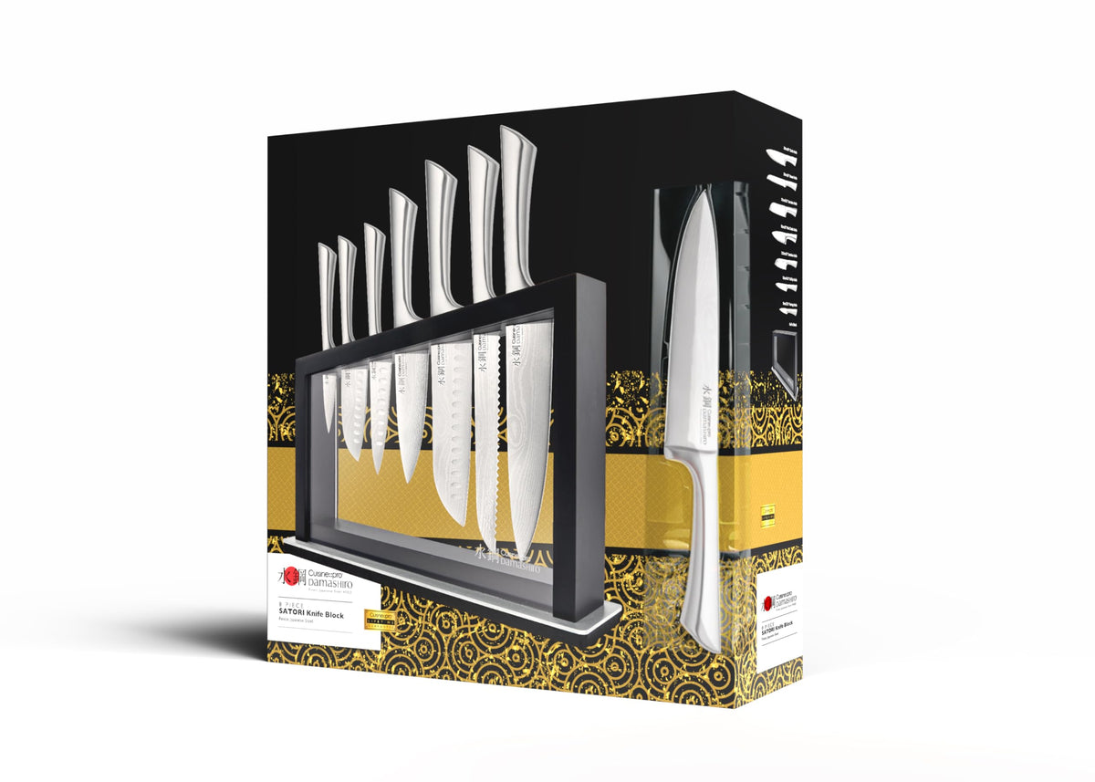 Cuisine::pro Damashiro 10-Piece Knife Block Set