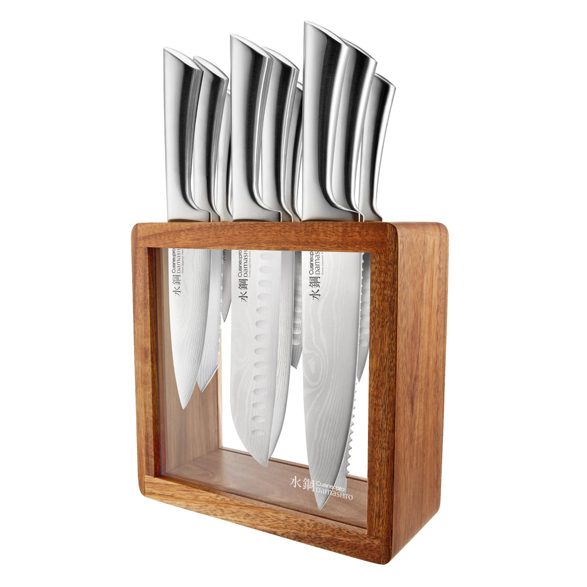 Cuisine::pro Damashiro 10-Piece Knife Block Set