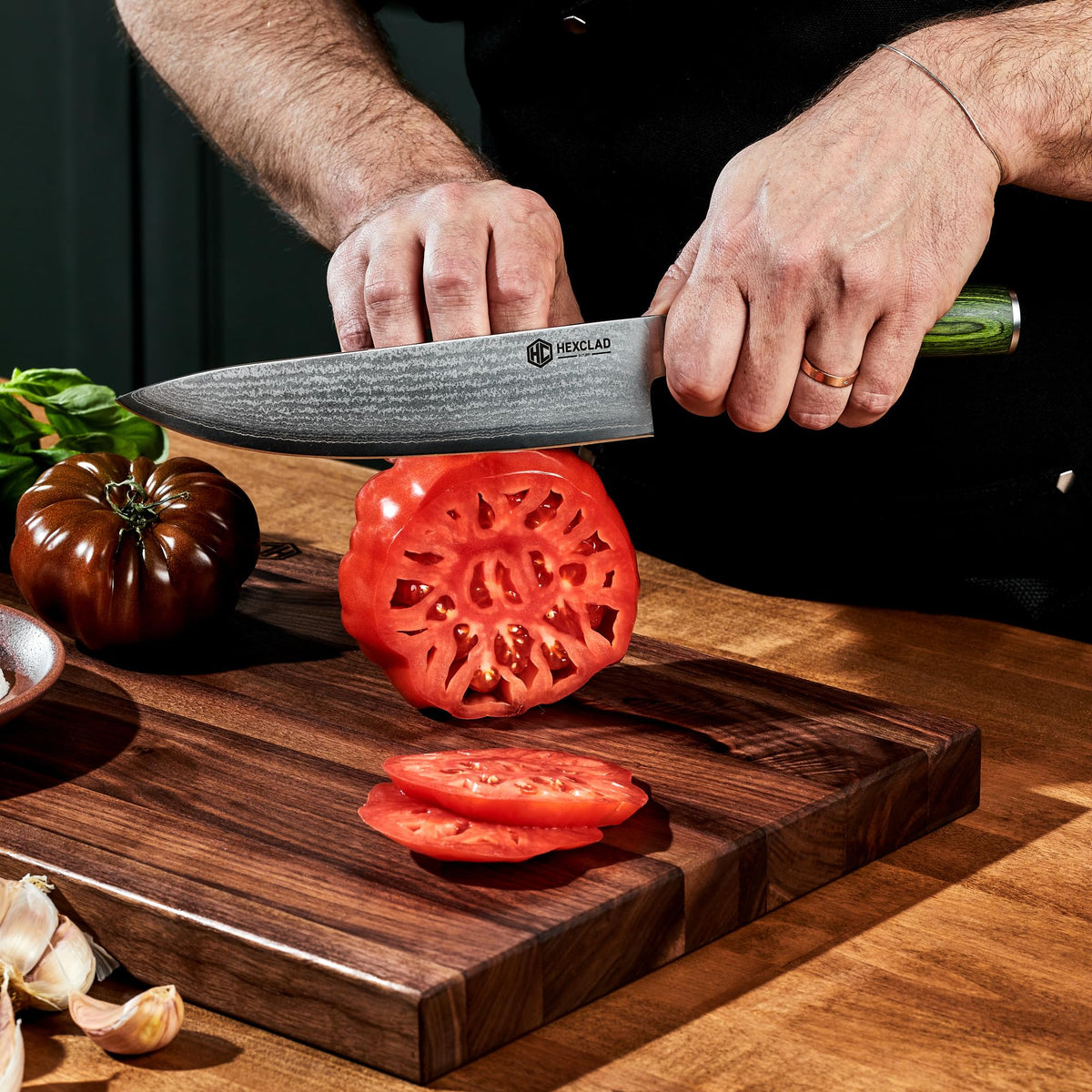 HexClad 8-Inch Damascus Chef Knife